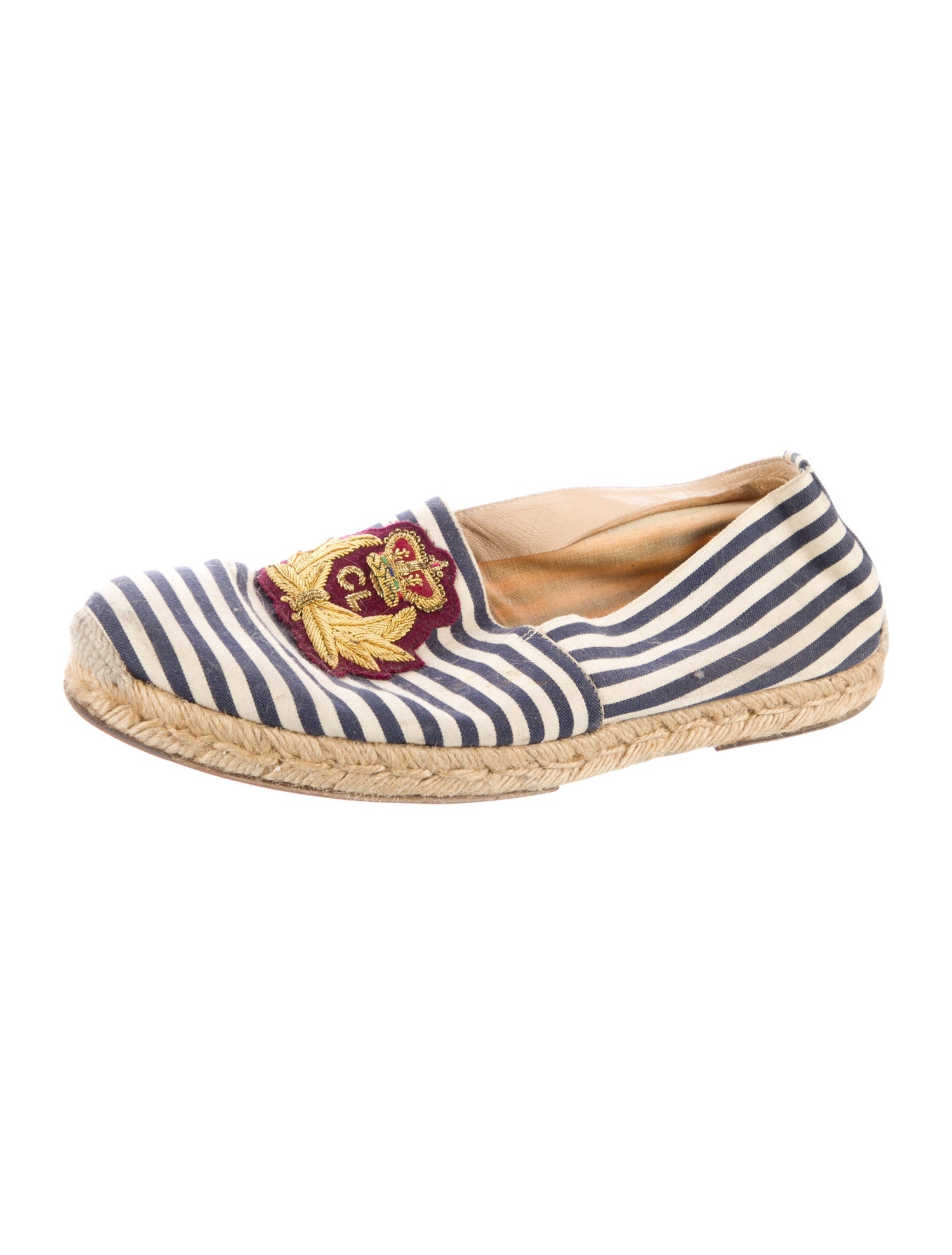 Christian Louboutin Canvas Printed Espadrille Sneakers